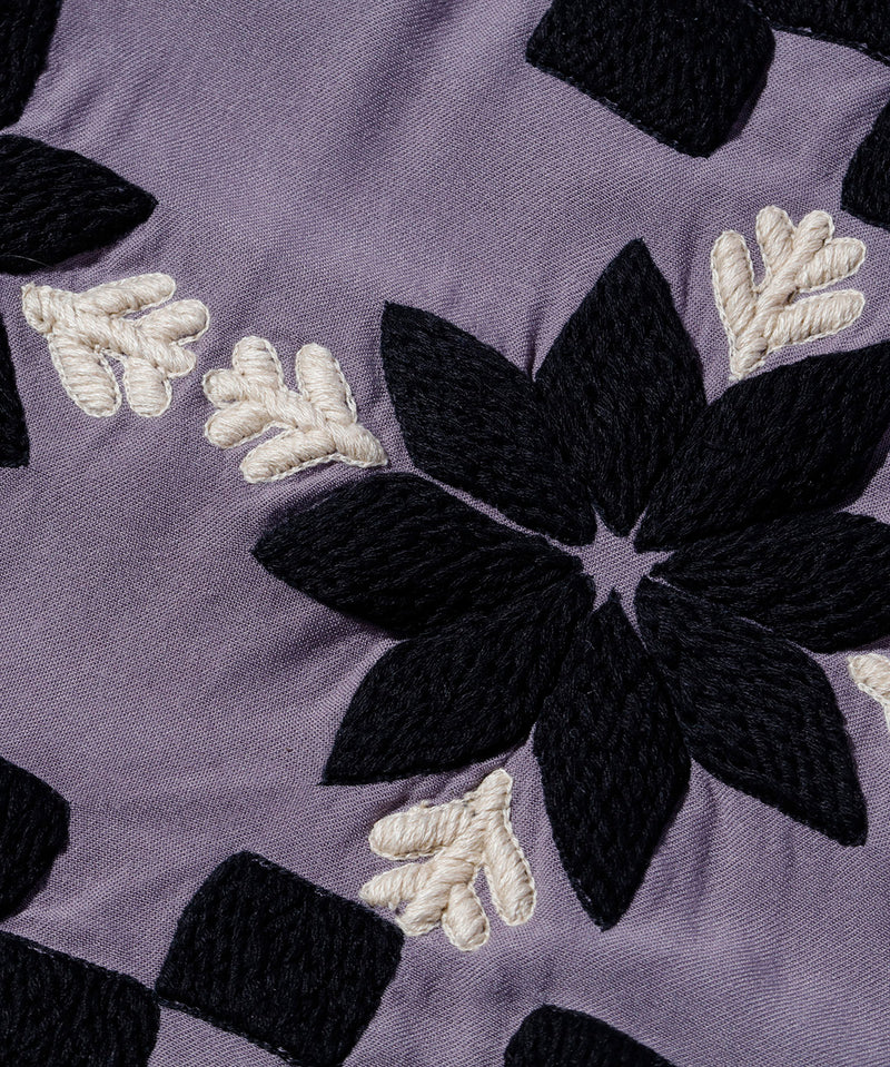 Snowflake Hand Embroidery Shirt