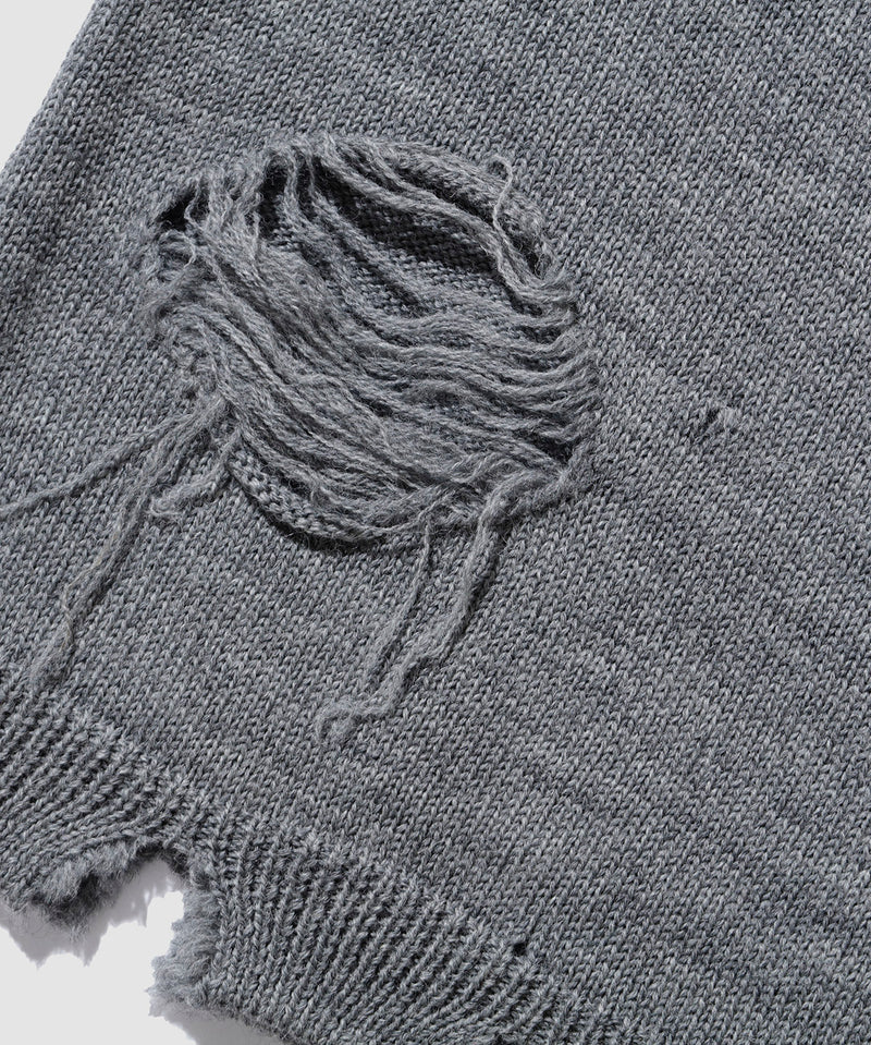 Fair isle Damaged Sweater – NOMA t.d.