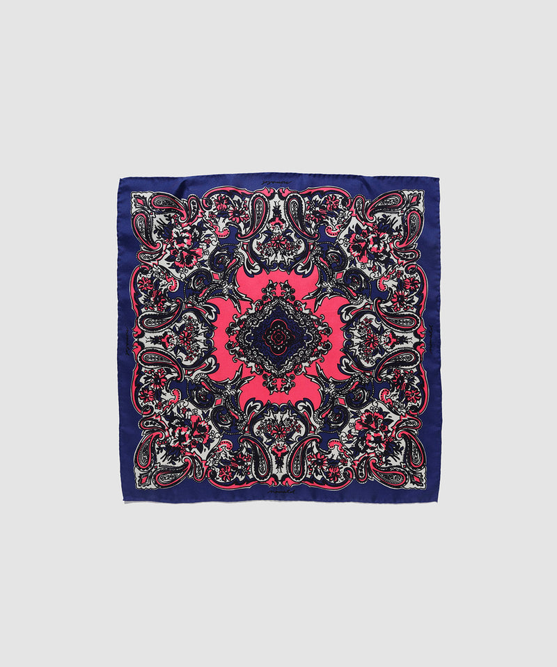 Between Flower and Paisley Silk Scarf – NOMA t.d.